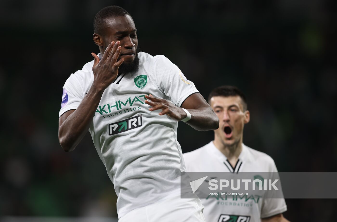 Russia Soccer Premier-League Krasnodar - Akhmat