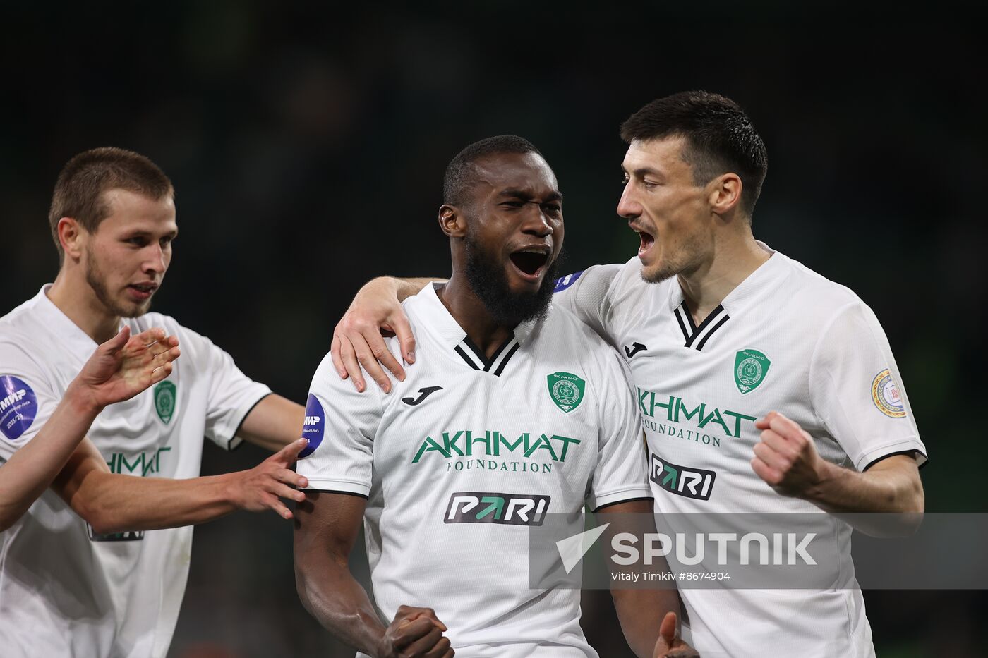 Russia Soccer Premier-League Krasnodar - Akhmat