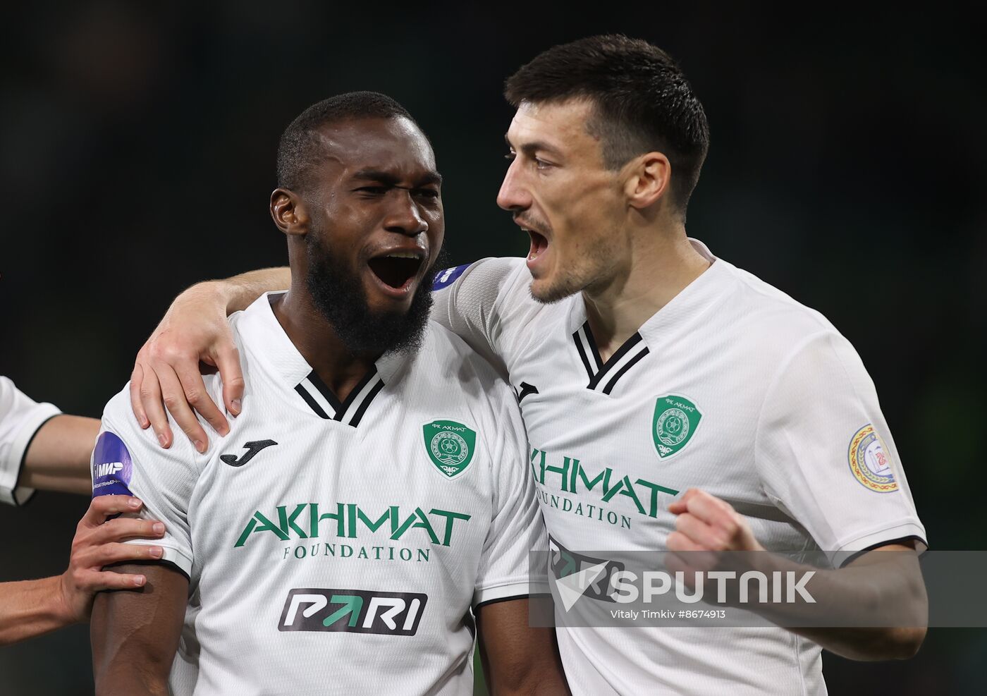 Russia Soccer Premier-League Krasnodar - Akhmat