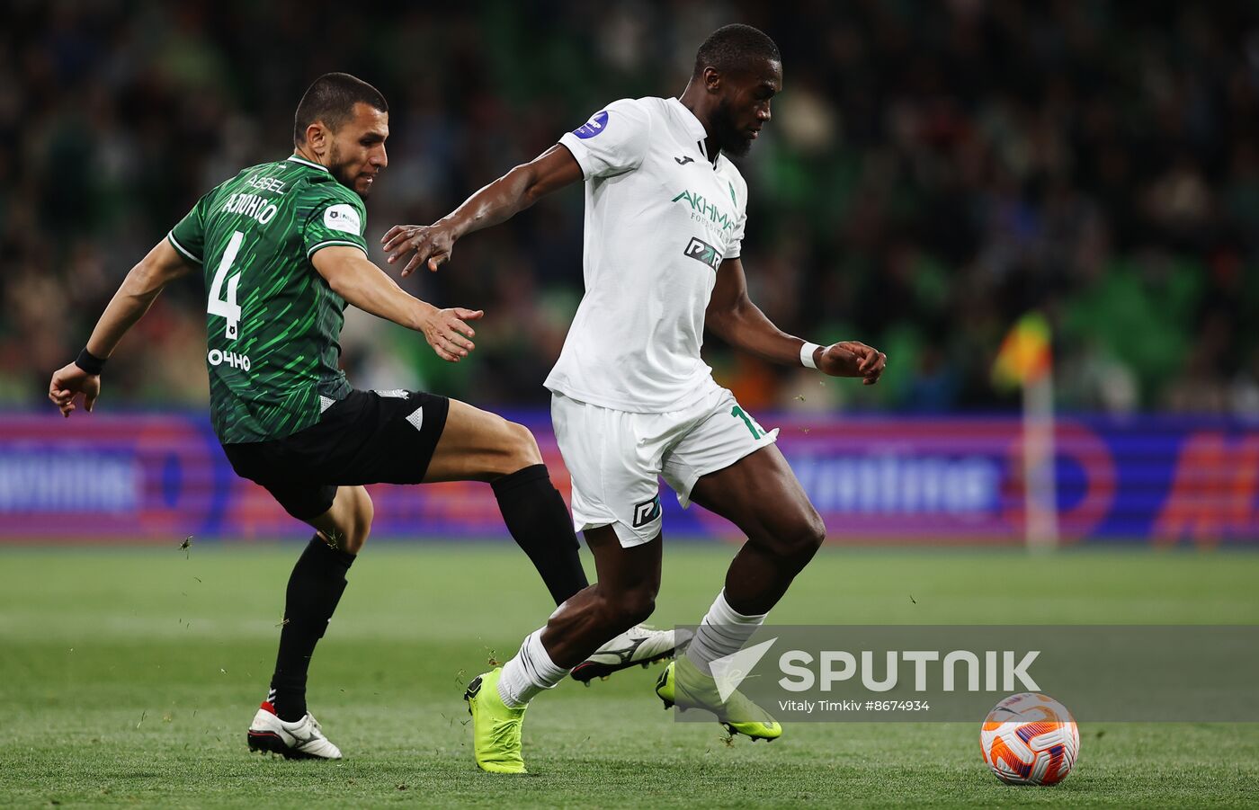 Russia Soccer Premier-League Krasnodar - Akhmat