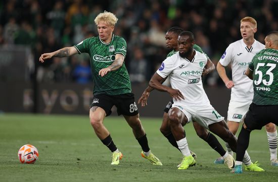 Russia Soccer Premier-League Krasnodar - Akhmat