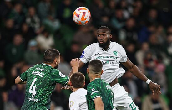 Russia Soccer Premier-League Krasnodar - Akhmat