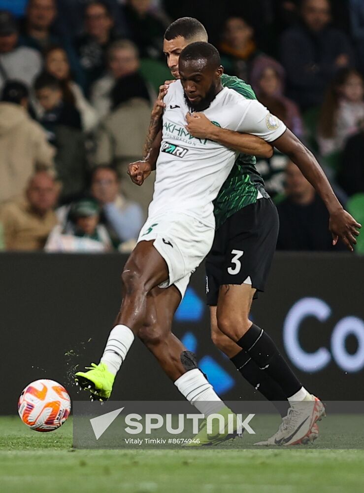 Russia Soccer Premier-League Krasnodar - Akhmat