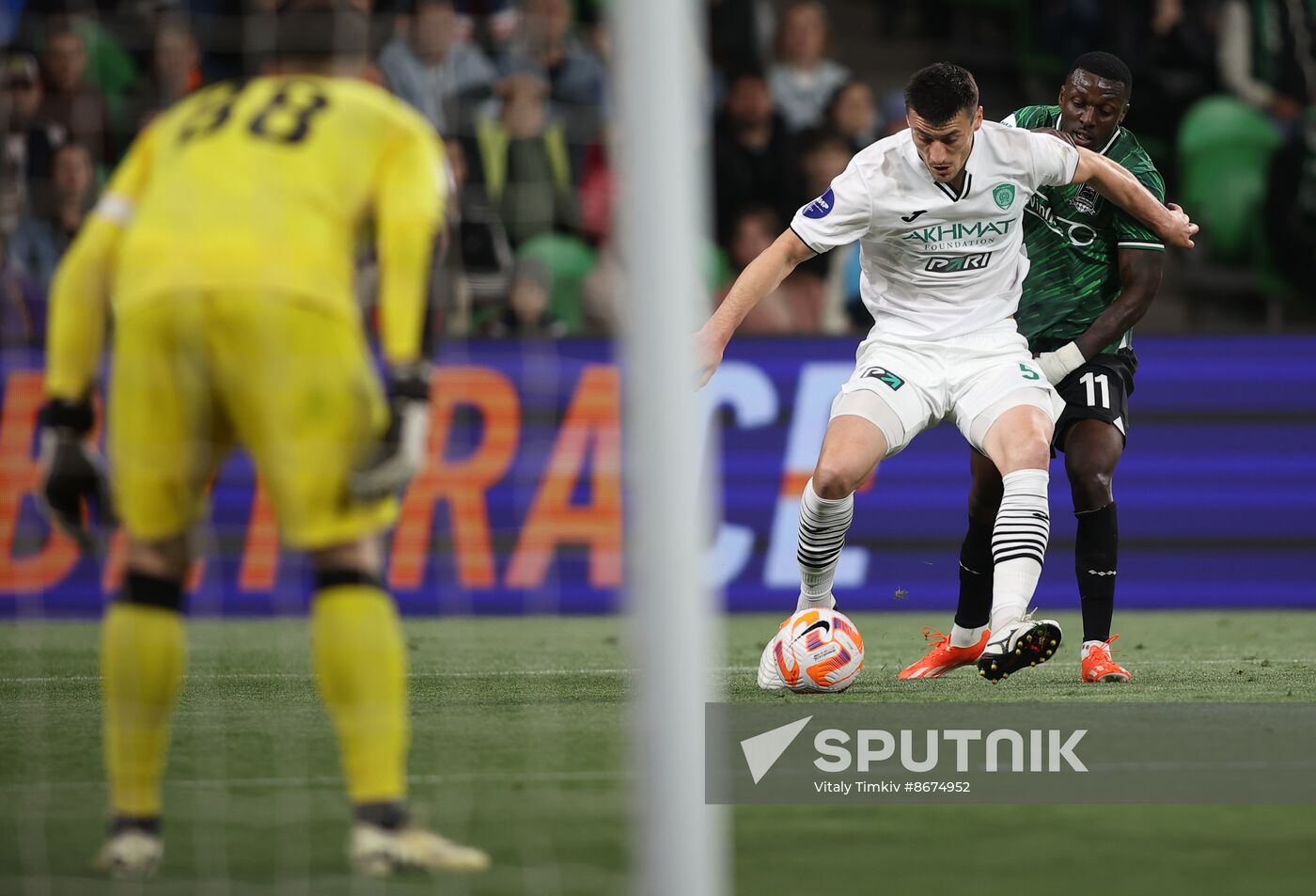 Russia Soccer Premier-League Krasnodar - Akhmat