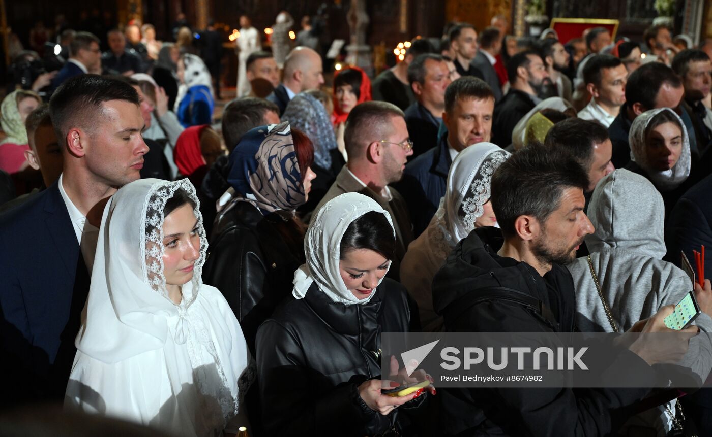 Russia Religion Orthodox Easter