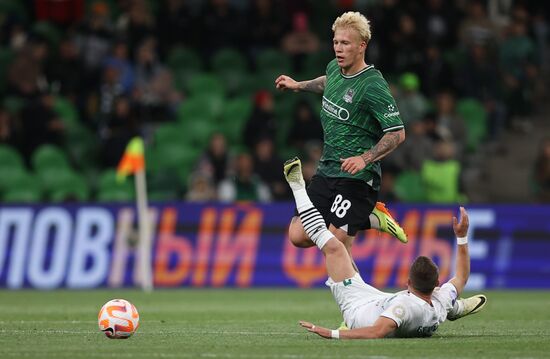 Russia Soccer Premier-League Krasnodar - Akhmat