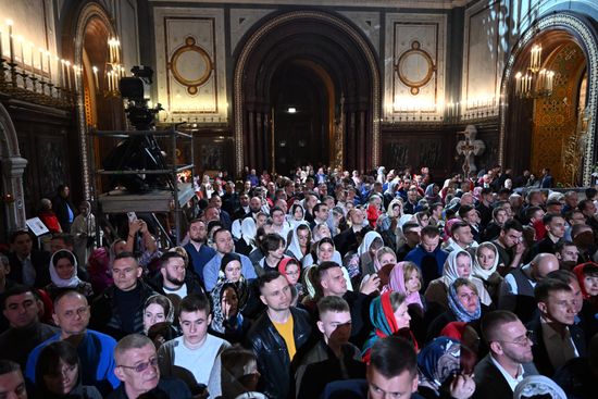 Russia Religion Orthodox Easter
