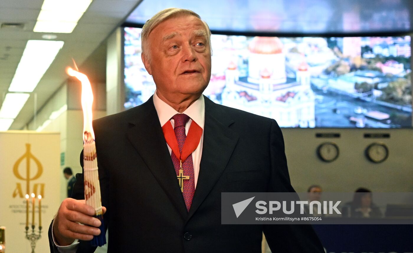 Russia Religion Orthodox Easter Holy Fire