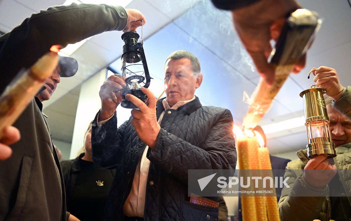 Russia Religion Orthodox Easter Holy Fire