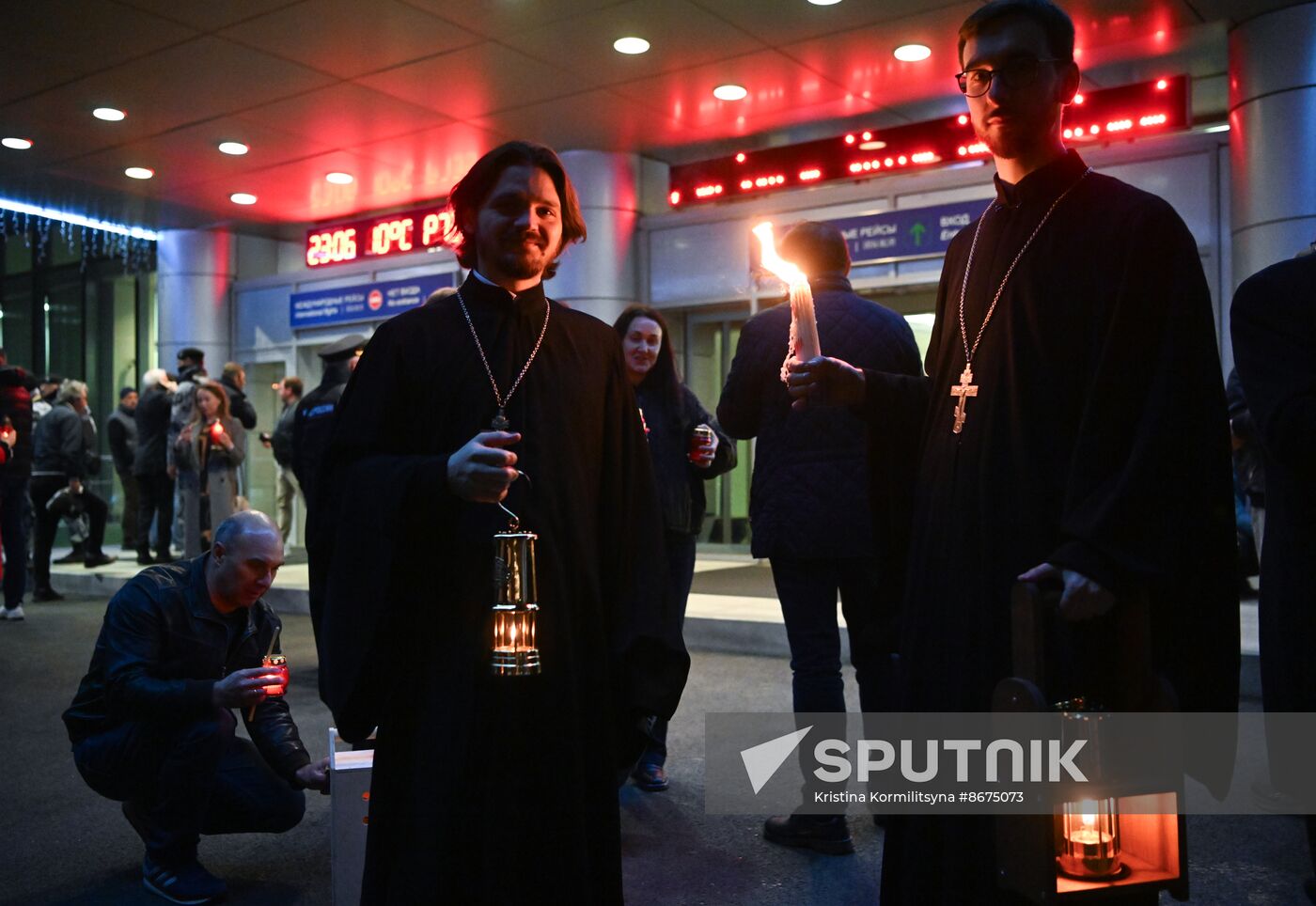 Russia Religion Orthodox Easter Holy Fire