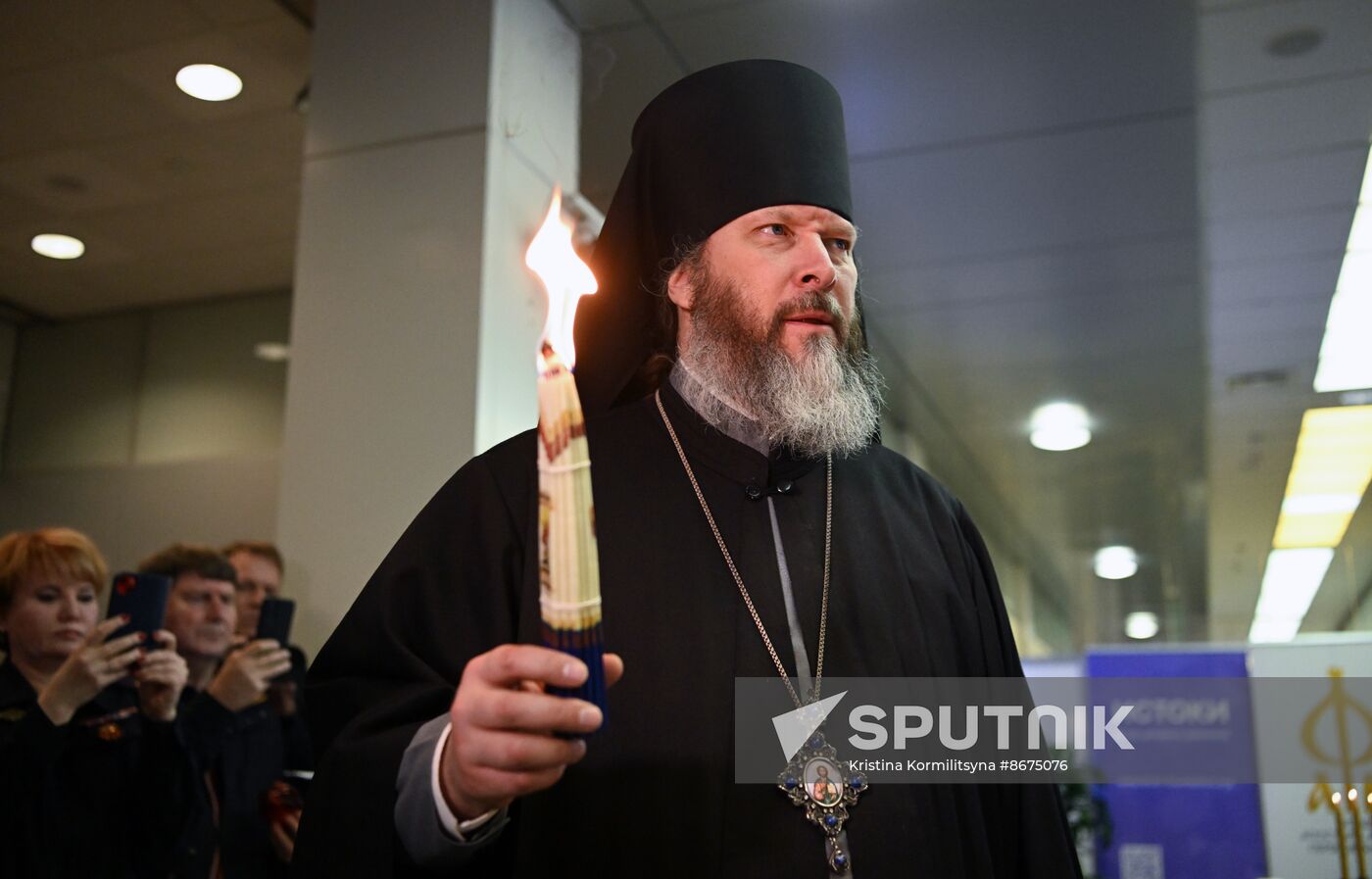 Russia Religion Orthodox Easter Holy Fire