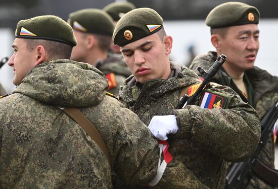 Russia WWII Victory Parade Rehearsal