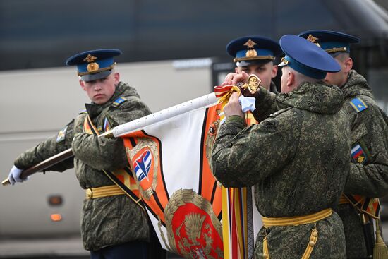 Russia WWII Victory Parade Rehearsal