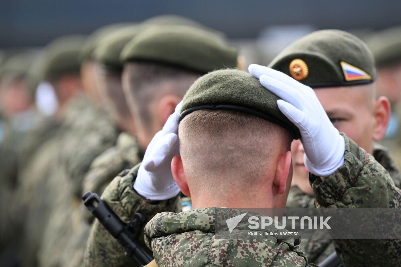 Russia WWII Victory Parade Rehearsal