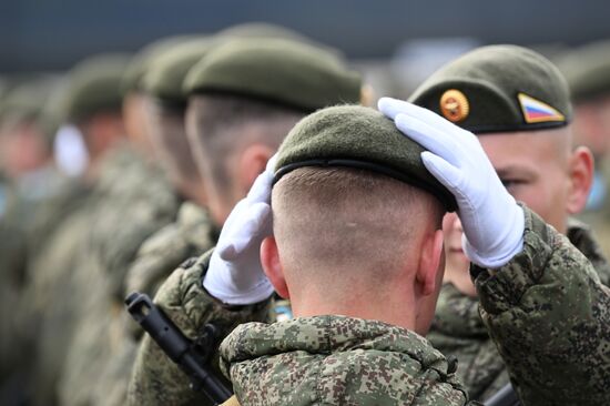 Russia WWII Victory Parade Rehearsal