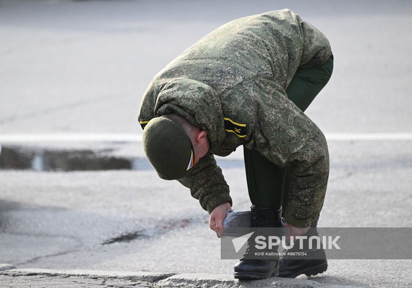 Russia WWII Victory Parade Rehearsal