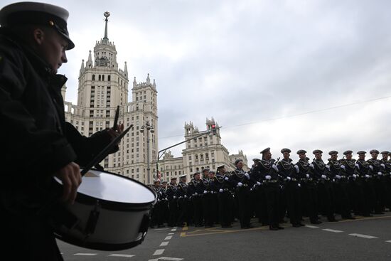 Russia WWII Victory Parade Rehearsal