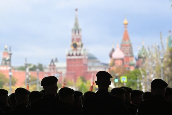 Russia WWII Victory Parade Rehearsal