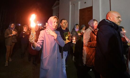 Russia Regions Religion Orthodox Easter