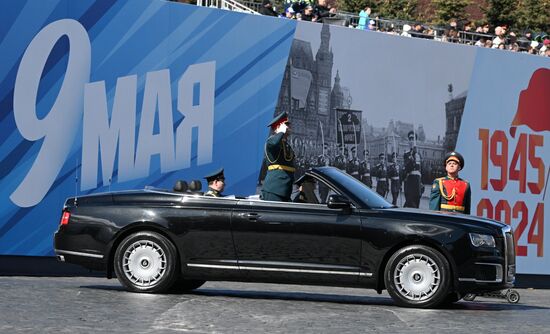 Russia WWII Victory Parade Rehearsal