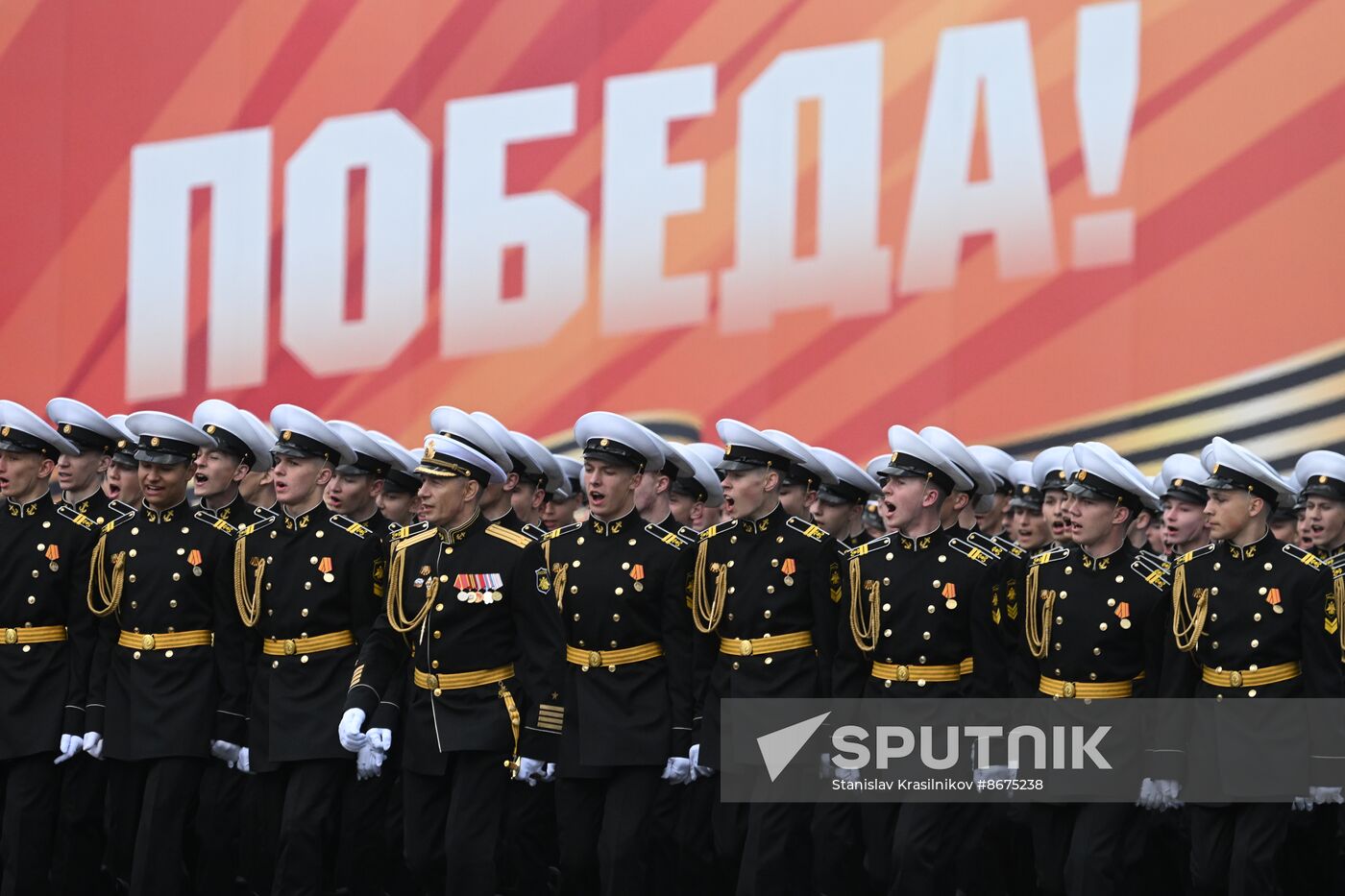 Russia WWII Victory Parade Rehearsal