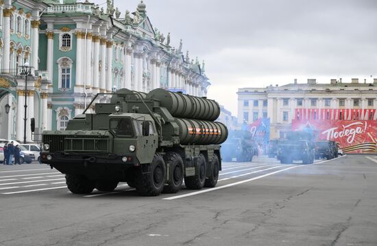 Russia Regions WWII Victory Parade Rehearsal