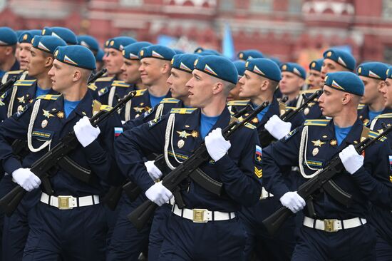 Russia WWII Victory Parade Rehearsal