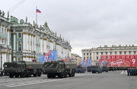 Russia Regions WWII Victory Parade Rehearsal
