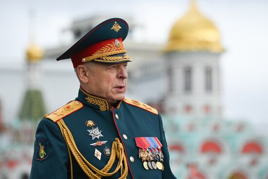 Russia WWII Victory Parade Rehearsal