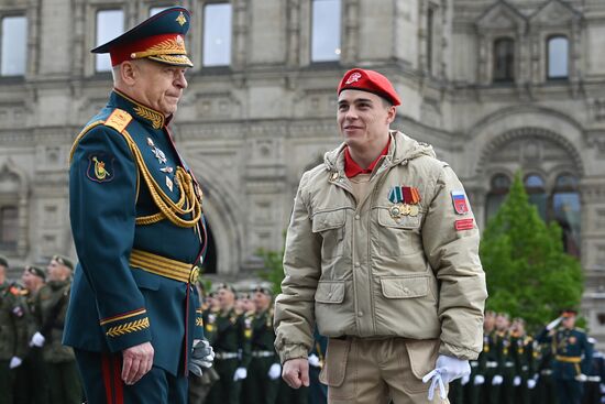 Russia WWII Victory Parade Rehearsal