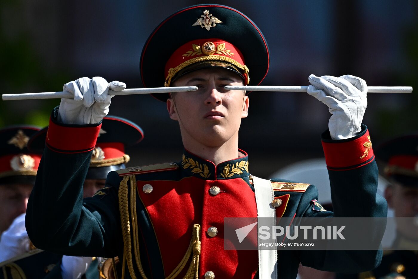 Russia WWII Victory Parade Rehearsal