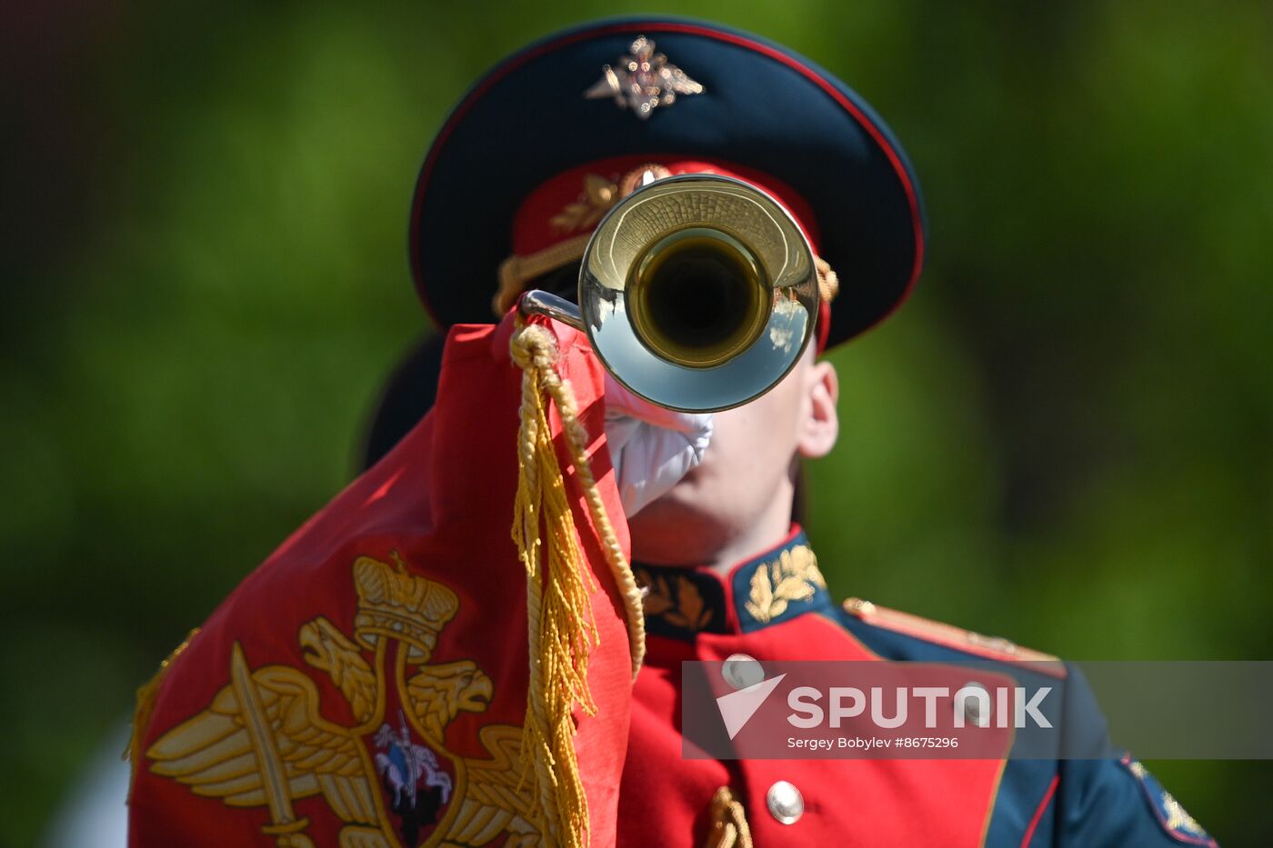 Russia WWII Victory Parade Rehearsal