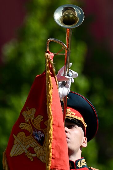 Russia WWII Victory Parade Rehearsal