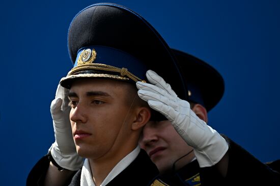 Russia WWII Victory Parade Rehearsal