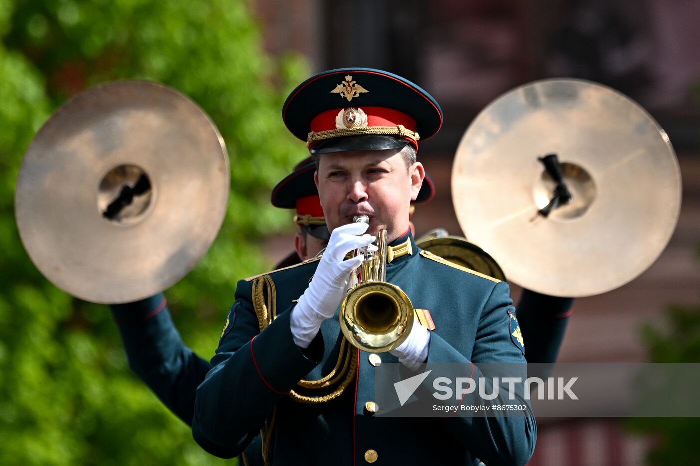 Russia WWII Victory Parade Rehearsal