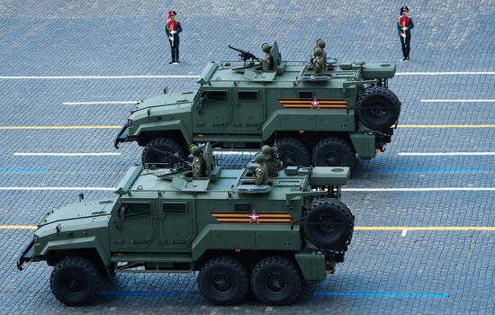 Russia WWII Victory Parade Rehearsal