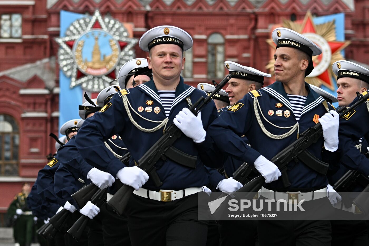 Russia WWII Victory Parade Rehearsal