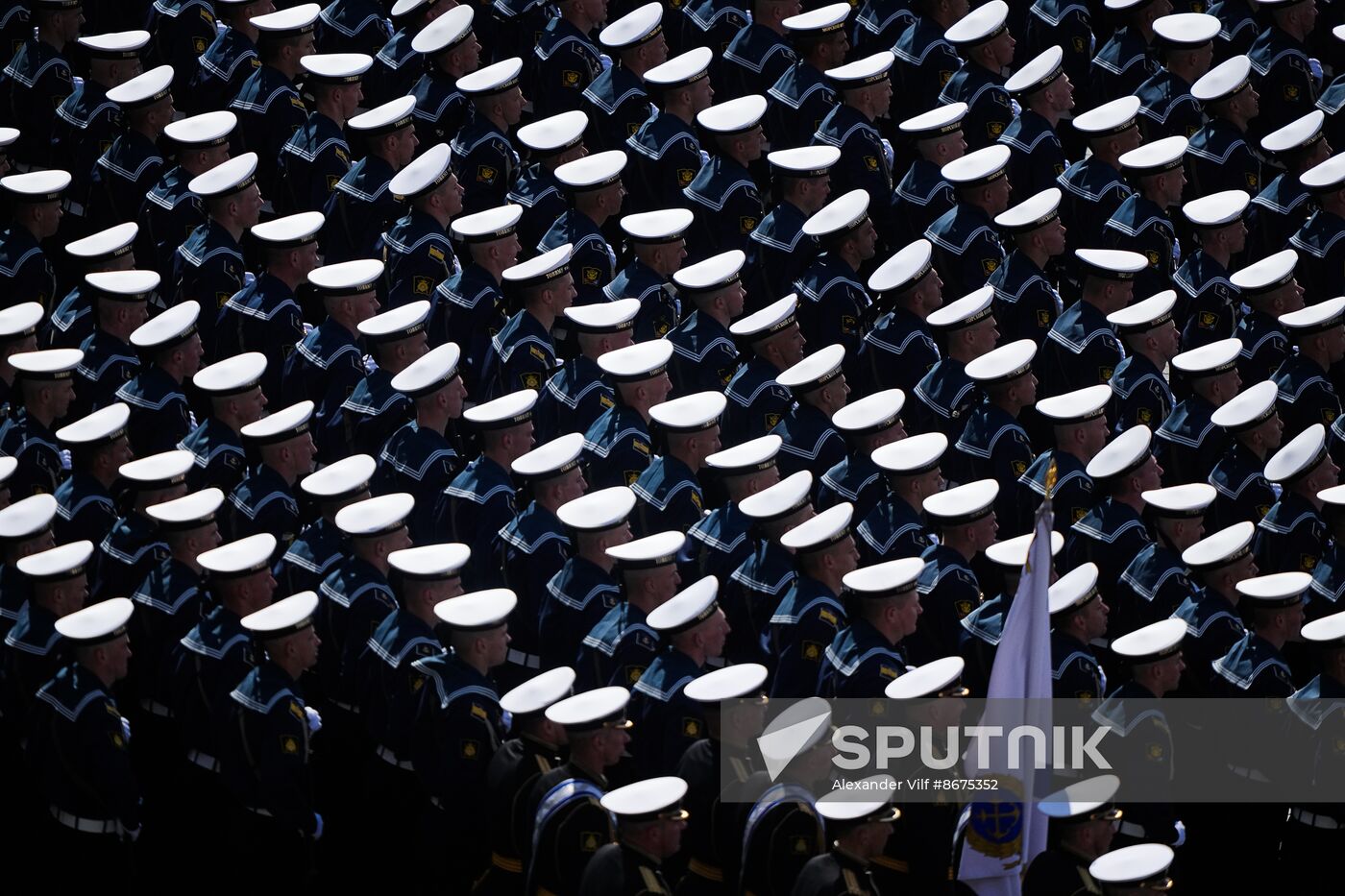 Russia WWII Victory Parade Rehearsal