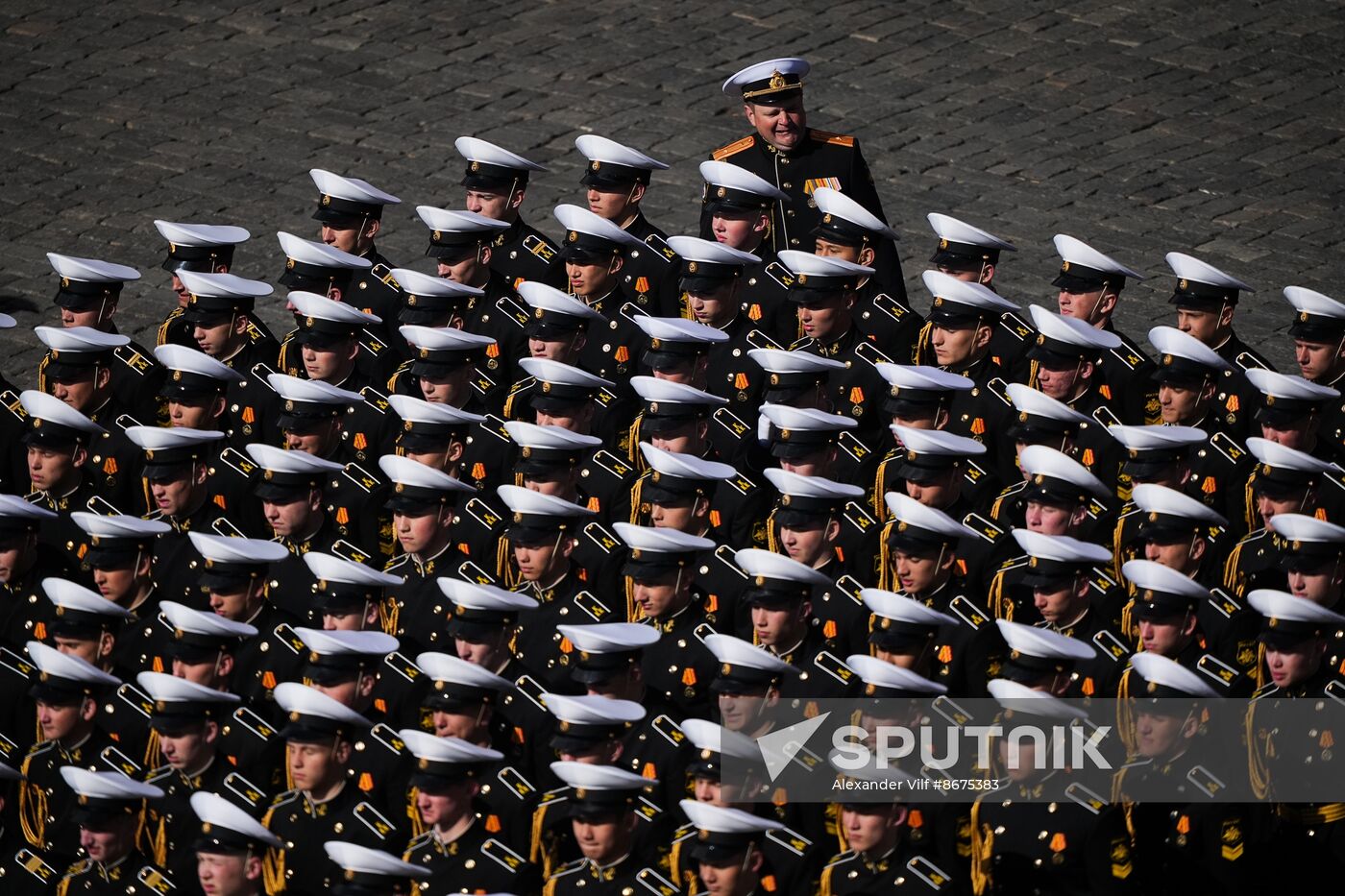 Russia WWII Victory Parade Rehearsal