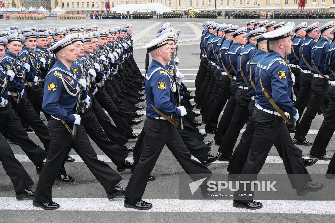 Russia Regions WWII Victory Parade Rehearsal