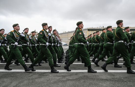 Russia Regions WWII Victory Parade Rehearsal