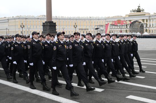 Russia Regions WWII Victory Parade Rehearsal
