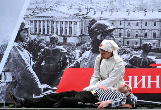 Russia Regions WWII Victory Parade Rehearsal