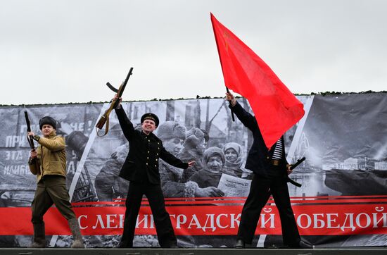 Russia Regions WWII Victory Parade Rehearsal