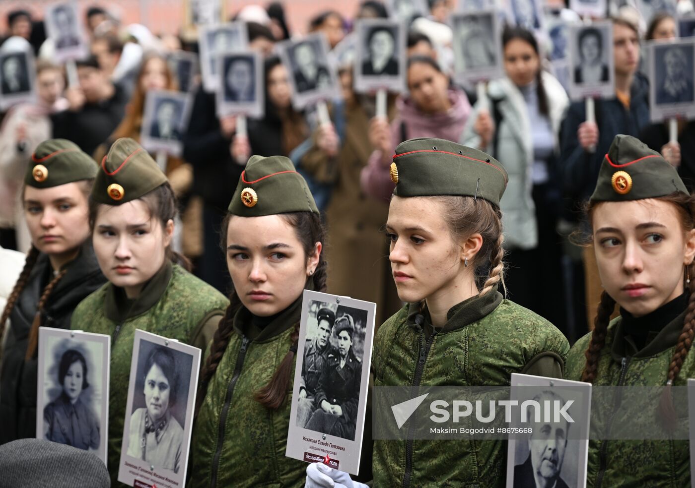 Russia WWII Victory Anniversary Immortal Regiment Campaign