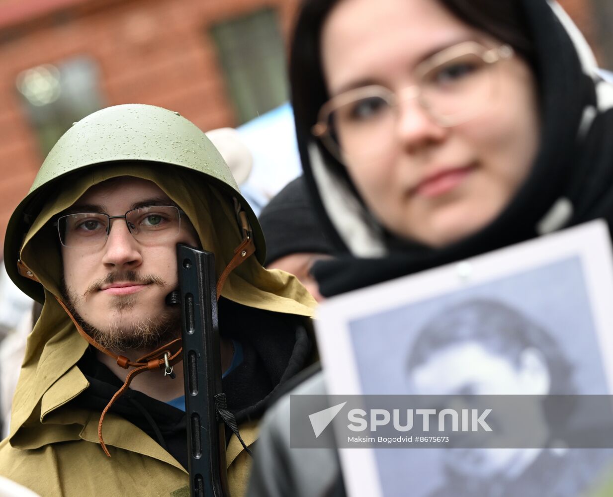 Russia WWII Victory Anniversary Immortal Regiment Campaign