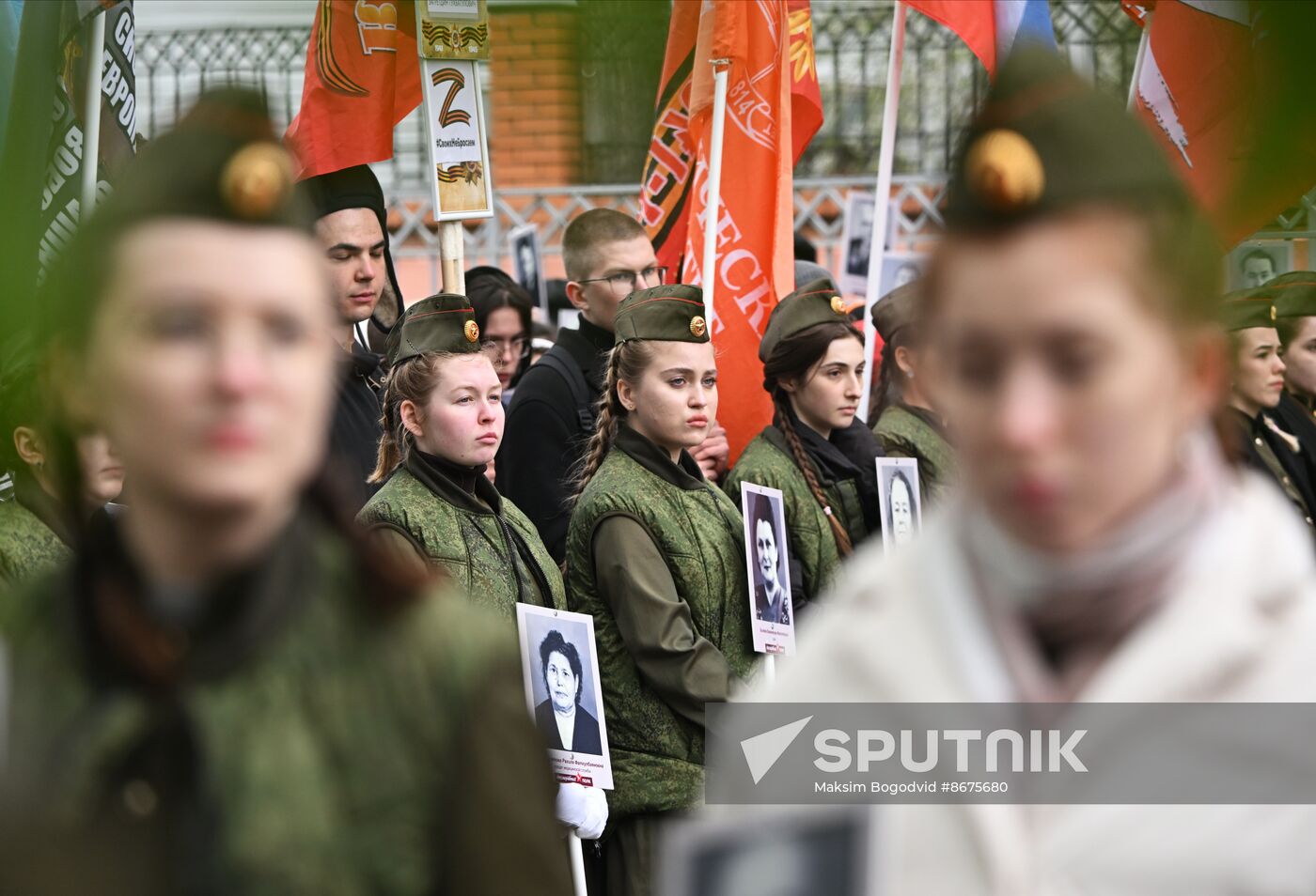 Russia WWII Victory Anniversary Immortal Regiment Campaign