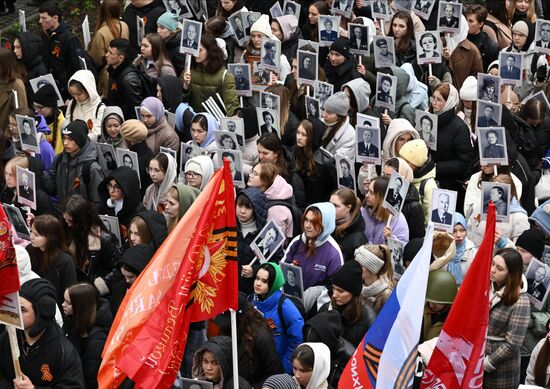 Russia WWII Victory Anniversary Immortal Regiment Campaign