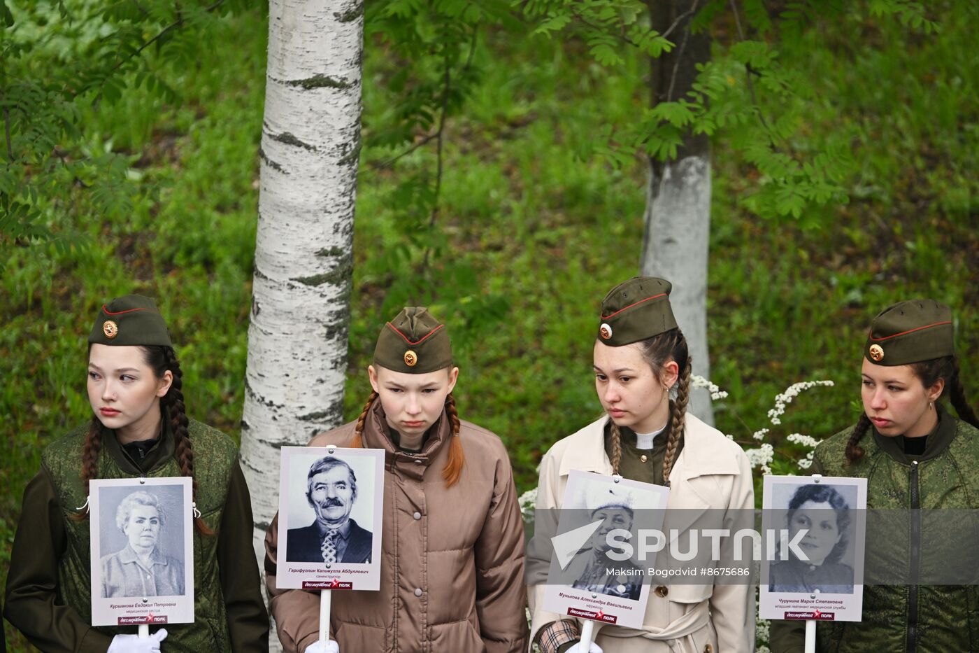Russia WWII Victory Anniversary Immortal Regiment Campaign