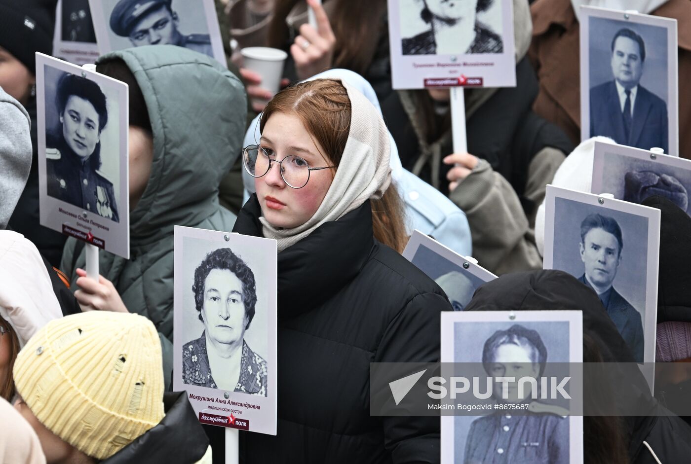 Russia WWII Victory Anniversary Immortal Regiment Campaign
